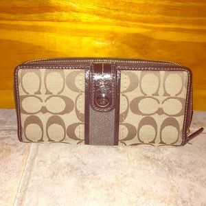 Genuine Coach Wallet Brown